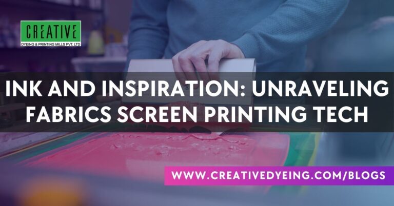 Ink and Inspiration: Unraveling the Limitless Possibilities of Fabrics Screen Printing Technology